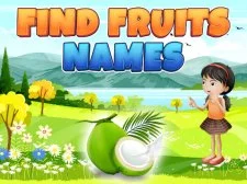 Găsiți nume de fructe