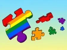 Puzzle LGBT Jigsaw - Găsiți steaguri LGBT