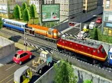Simulator modern de conducere a trenului: jocuri de tren în oraș