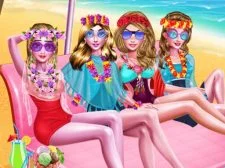 Ziua spa -ului de vară pe plajă